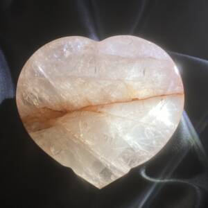 Coeur en Quartz Hématoïde