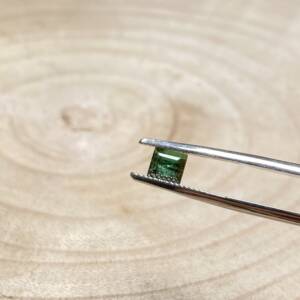 Tourmaline verte  taillée