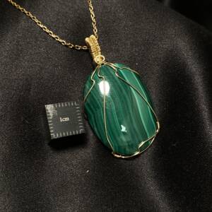 Pendentif Malachite