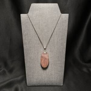 Pendentif en Quartz Rose