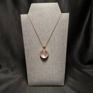 Pendentif en Quartz Rose