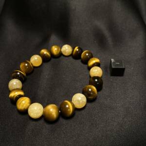 Bracelet Calcite et Oeil de Tigre
