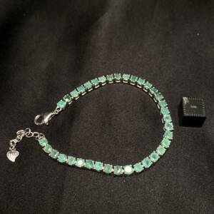 Bracelet Tennis Emeraude