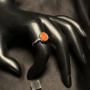 Bague Cornaline