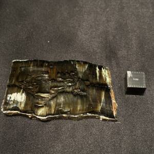 Tranche de Chrysotile "Piétersite"