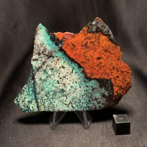 Tranche de Cuprite et Chrysocolle