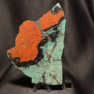 Tranche de Cuprite et Chrysocolle