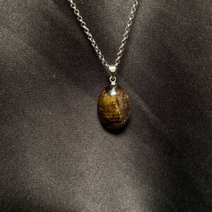 Pendentif en Améthyste Cacoxénite