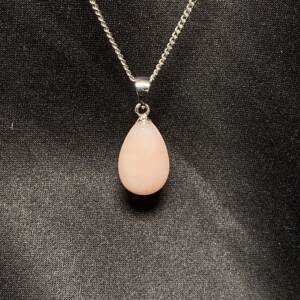 Pendentif en Opale rose