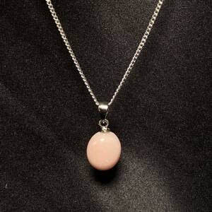 Pendentif en Opale rose