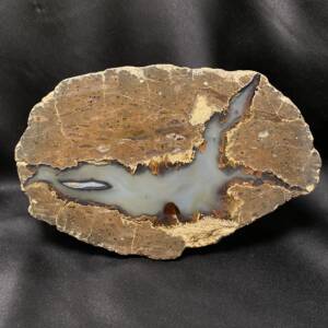 Tranche d'Agate Thundereggs