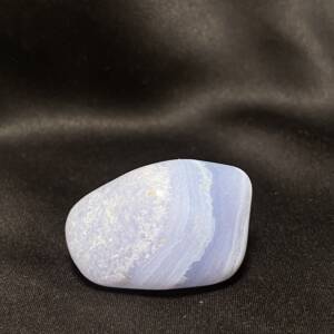 Calcédoine Bleue Polie