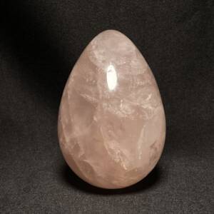 Œuf en Quartz rose